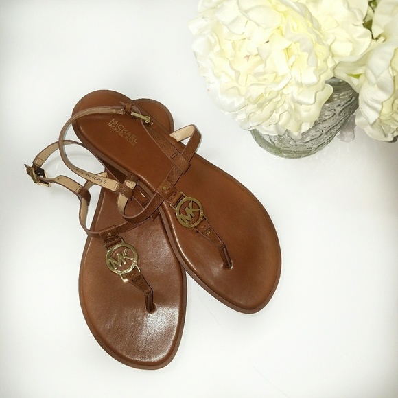 michael kors sandals womens brown